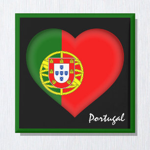 Imã Bandeira e coração portugueses, feriado/esporte em