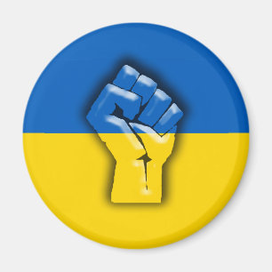 Imã BANDEIRA e PUNHO de UCRÂNIA para a solidariedade