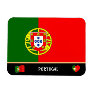 Ímã Bandeira e viagem de país português / Portugal