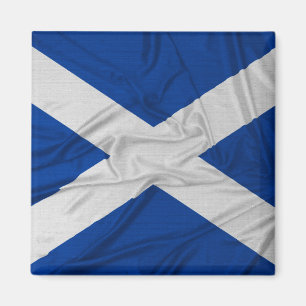 Imã Bandeira enrugada de Scotland