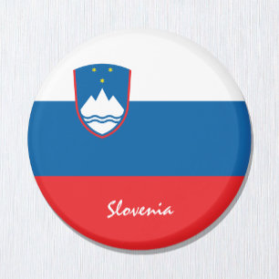 Imã Bandeira eslovena e viagem da Eslovênia, férias