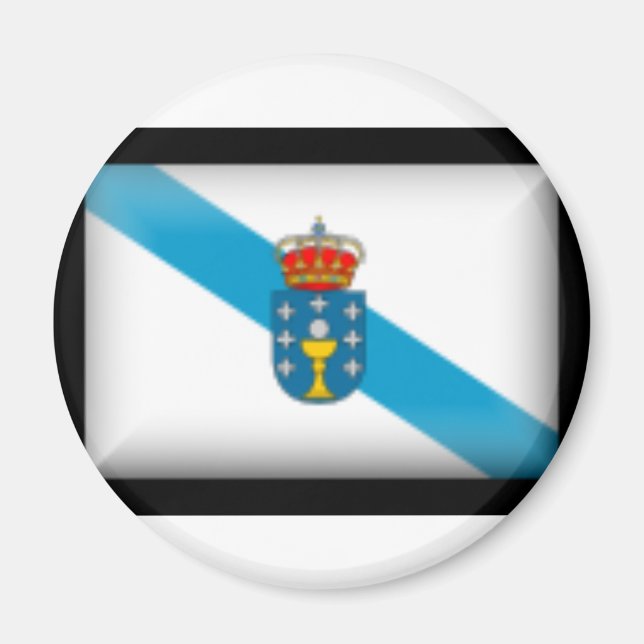 Imã Bandeira espanha Galiza (Frente)