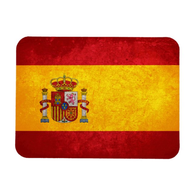 Ímã Bandeira espanhola (Horizontal)