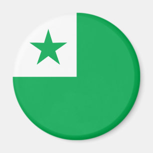 Imã bandeira esperanto