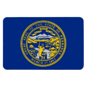 Ímã Bandeira Estadual do Nebraska