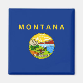 Imã Bandeira estatal de Montana