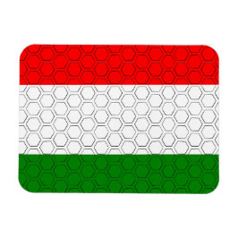 Ímã Bandeira Estilizada da Hungria