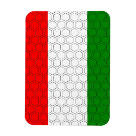 Ímã Bandeira Estilizada da Hungria