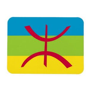 Ímã bandeira étnica do berber