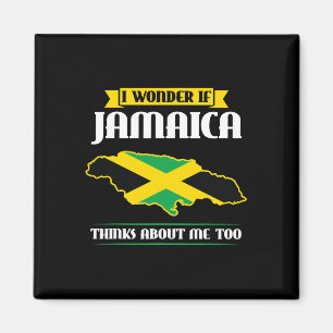 Imã Bandeira Eu Me Pergunto Se a Jamaica Pensa Em Mim