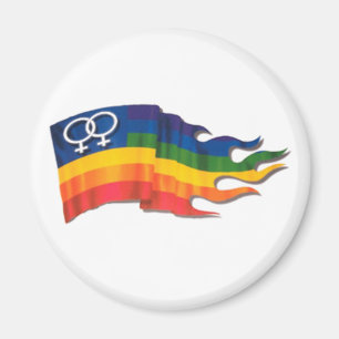 Imã Bandeira fêmea dobro do orgulho
