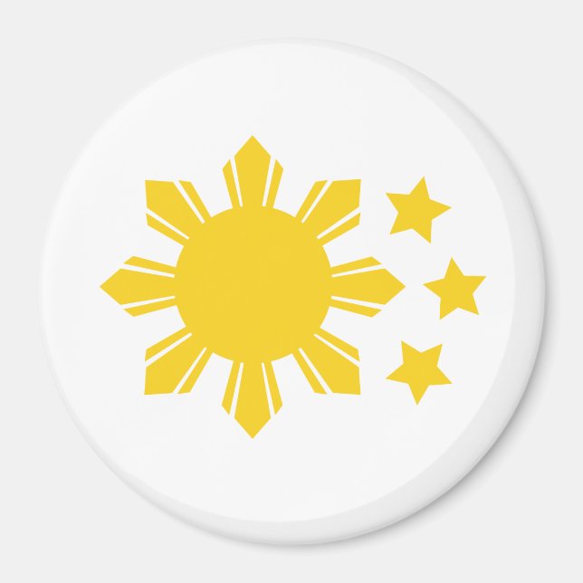 Imã Bandeira filipina - Orgulho de ser Pinoy! (Frente)