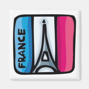 Imã Bandeira francesa - France