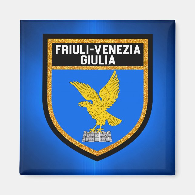 Imã Bandeira Friuli-Venezia Giulia (Frente)