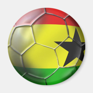 Imã Bandeira ganesa da bola de futebol de Ghana para