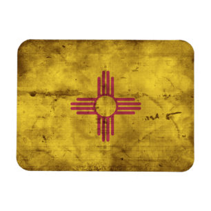 Ímã Bandeira gasta de New mexico;