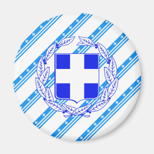 Imã Bandeira grega das listras
