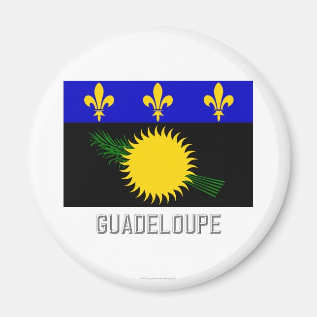 Imã Bandeira Guadalupe com nome (Frente)