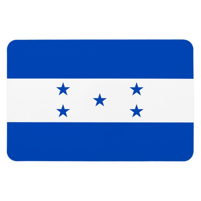 Ímã bandeira Honduras (Horizontal)