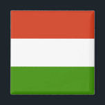 Imã Bandeira Húngara<br><div class="desc">Mostre um orgulho húngaro! Uma ideia de presente de excelente!</div>