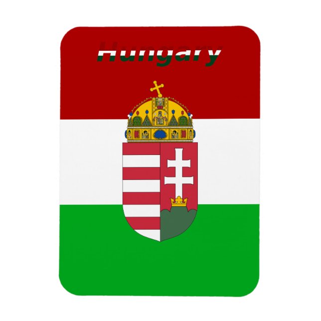 Ímã Bandeira húngara (Vertical)