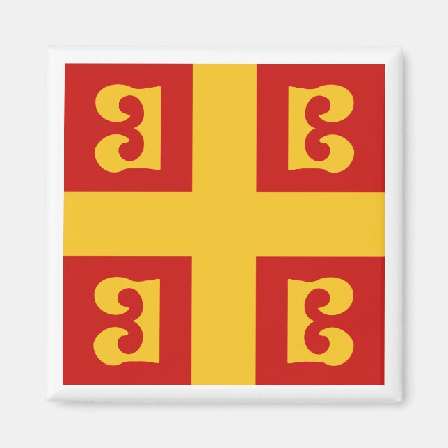 Imã Bandeira Imperial Bizantina, século 14 (Frente)