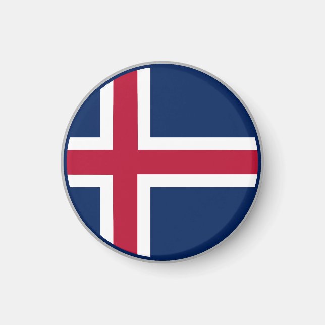 Imã Bandeira Islandesa (Frente)