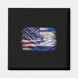 Imã Bandeira Israelense Americana Orgulho Israel EUA P
