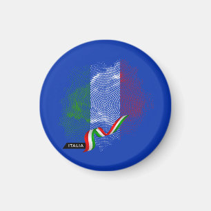 Imã bandeira italiana