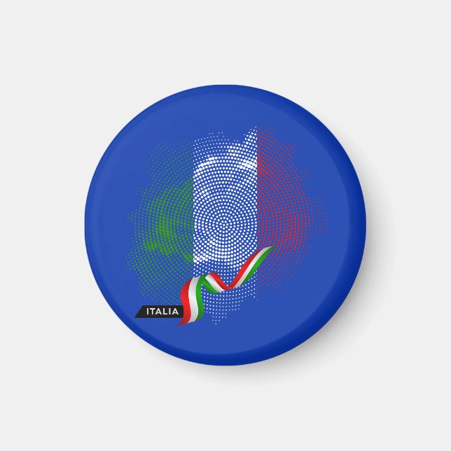 Imã bandeira italiana (Frente)