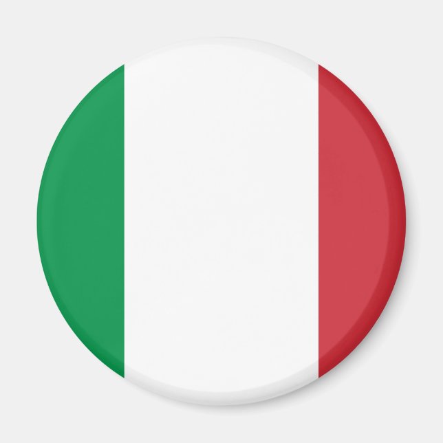 Imã Bandeira italiana - Bandeira da Itália - Itália (Frente)