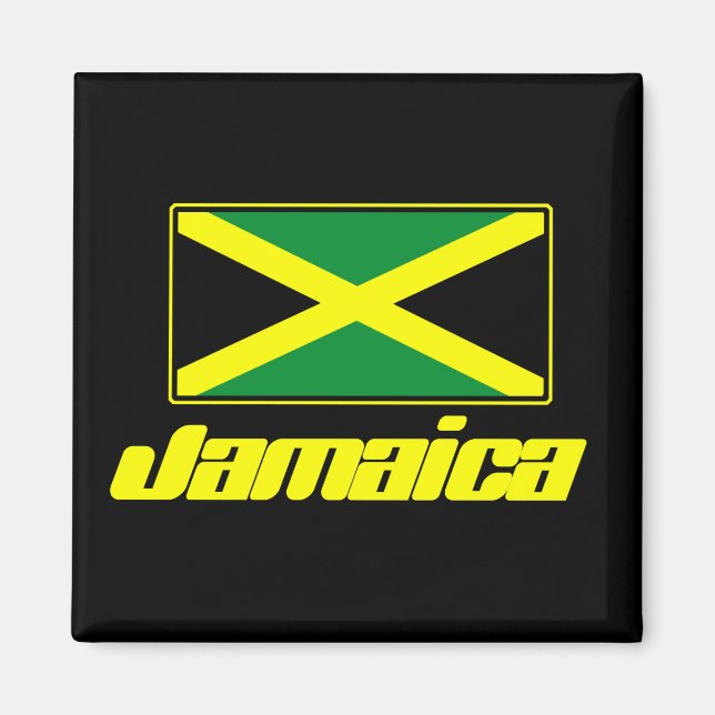 Imã Bandeira jamaicana (Frente)