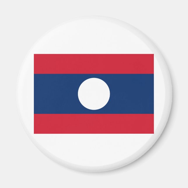 Imã Bandeira Laos (Frente)