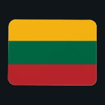 Ímã Bandeira lituana<br><div class="desc">Bandeira lituana. Bandeira excelente da Lituânia</div>