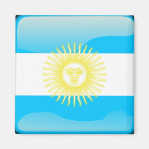 Imã Bandeira lustrosa argentina