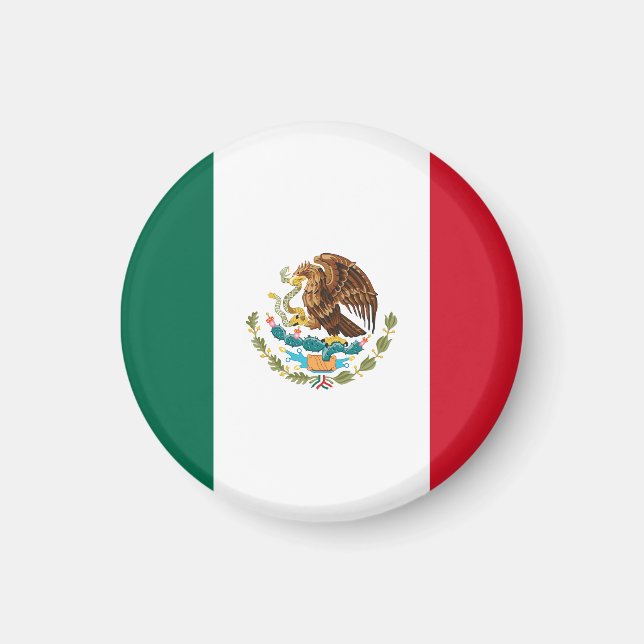 Imã Bandeira Mexicana (Frente)
