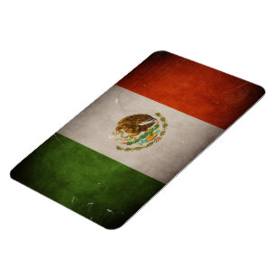 Ímã Bandeira mexicana de México do Grunge legal