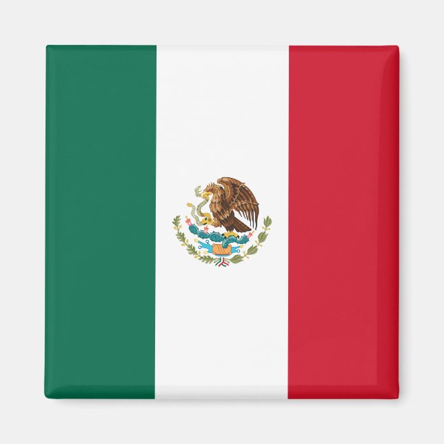 Imã Bandeira mexicana (México) (Frente)