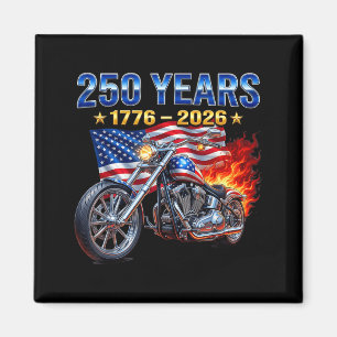 Imã Bandeira Motoqueiro 250 Anos Americano