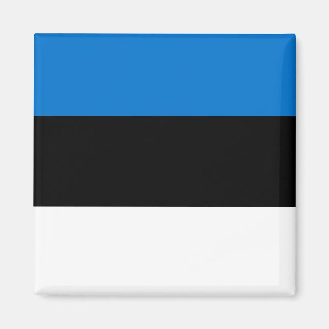 Imã Bandeira Nacional da Estônia (Frente)