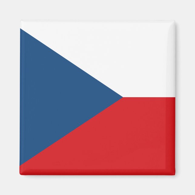 Imã Bandeira Nacional da República Checa (Frente)