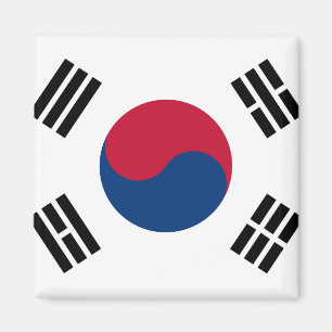 Imã Bandeira nacional do mundo de Coreia do Sul