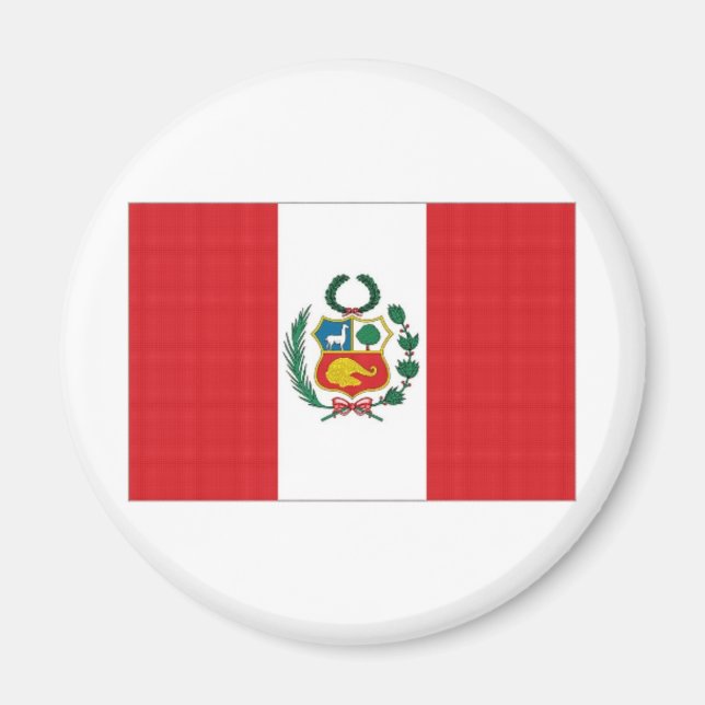 Imã Bandeira Nacional do Peru (Frente)