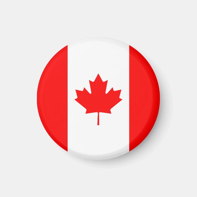 Imã Bandeira Nacional Patriótica do CANADÁ (Frente)