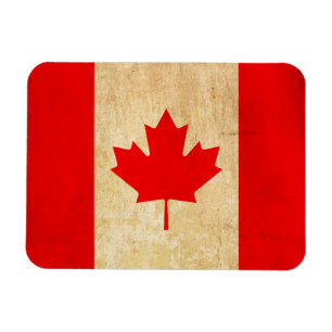 Ímã Bandeira Nacional Patriótica Original do CANADÁ
