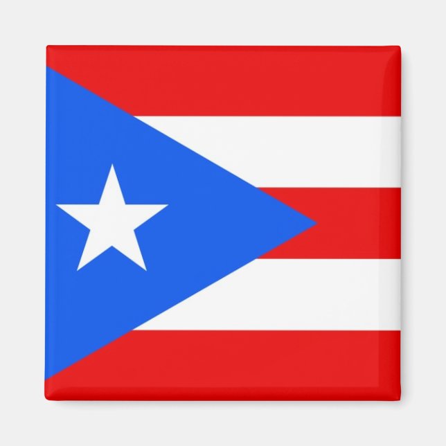 Imã Bandeira Nacional Porto Rico (Frente)
