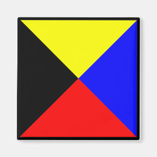 Imã Bandeira náutica ZULU