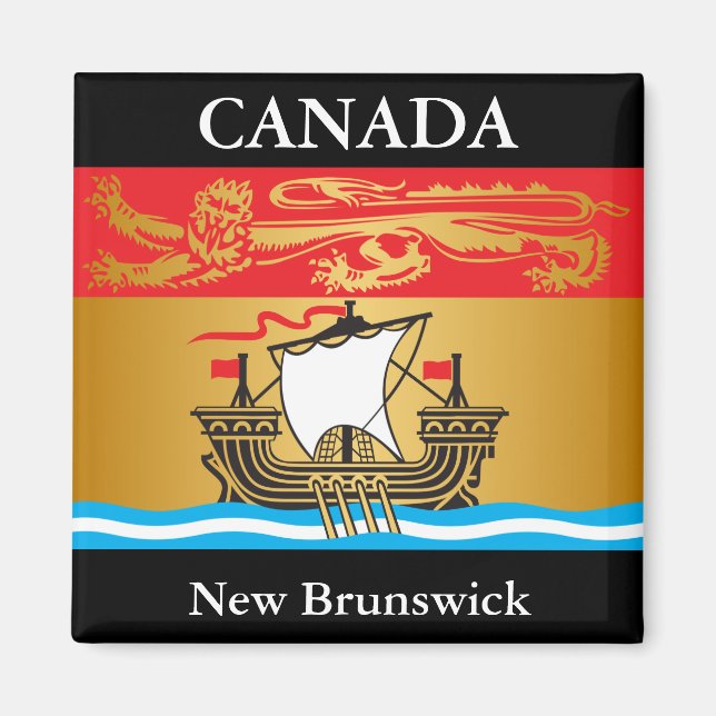 Imã Bandeira New Brunswick (Frente)