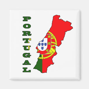 Imã Bandeira no mapa de Portugal
