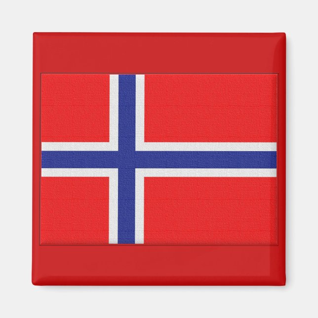 Imã Bandeira norueguesa (Frente)